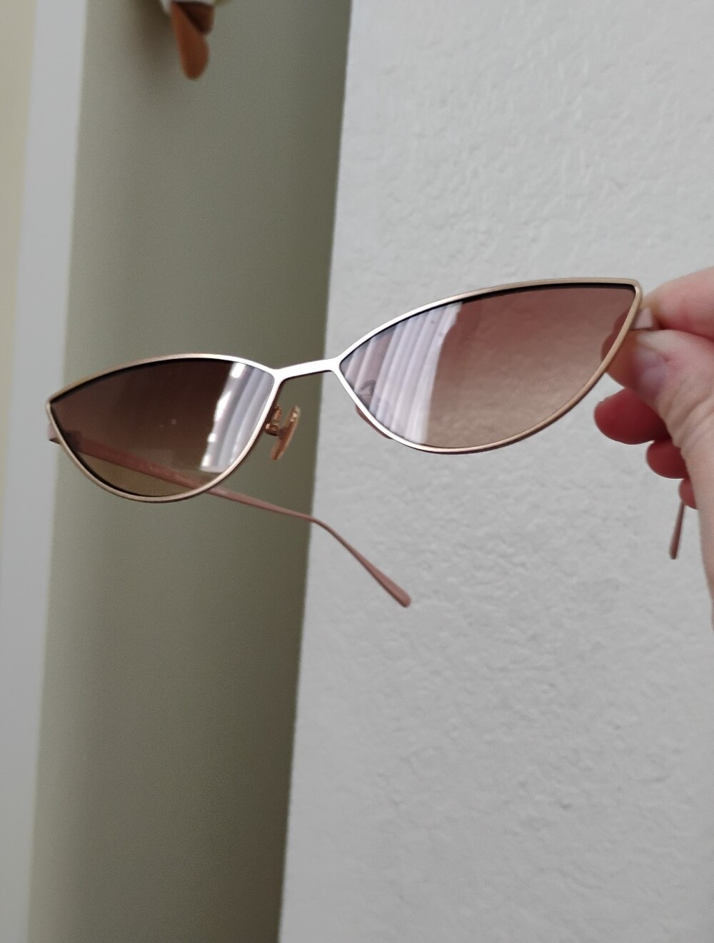 Charles & Keith Half Moon Cat Eye Sunglasses